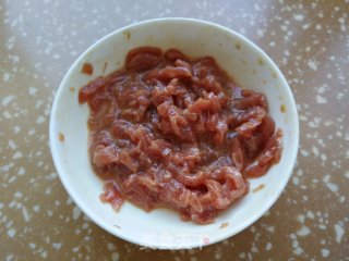 佛手瓜炒牛肉步骤1