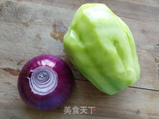 佛手瓜炒牛肉步骤3