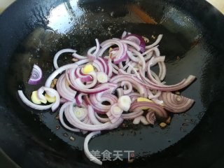 佛手瓜炒牛肉步骤5