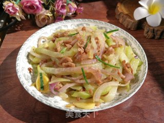 佛手瓜炒牛肉步骤8