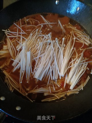 番茄酸汤肥牛步骤13