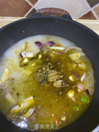 金汤酸菜鱼步骤4