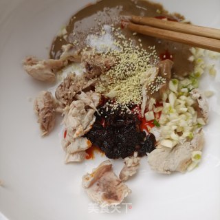 鸡肉流汁宽粉步骤9