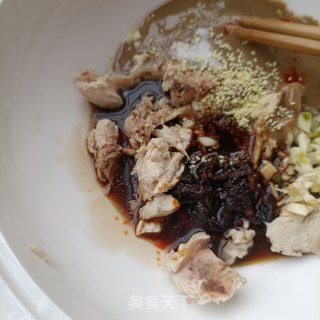 鸡肉流汁宽粉步骤10