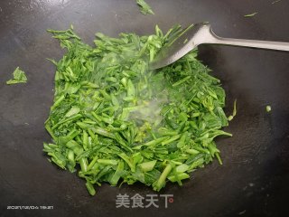 清炒菜苔步骤3