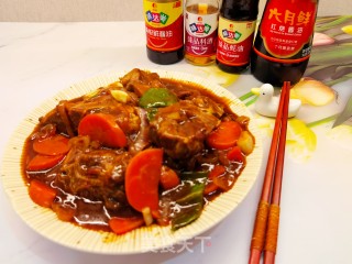 冬季滋补养生补钙美食～黑椒牛脊骨步骤8