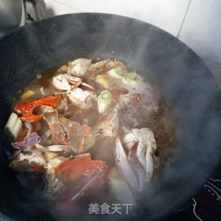 梭子蟹炖豆腐步骤10