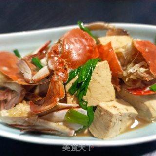 梭子蟹炖豆腐步骤18