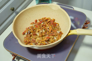 酸菜炒鸡胗步骤6