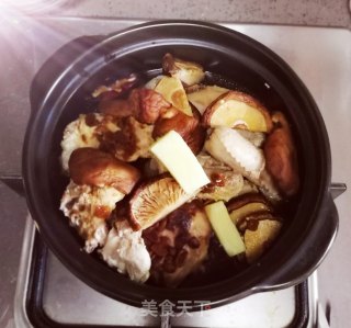 香菇烧鸡步骤2