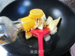 蛋饺烧鲜素鸡步骤5