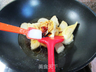 蛋饺烧鲜素鸡步骤7