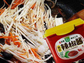 鱼香金针菇步骤6