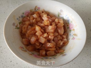 香藕鸡丁步骤2