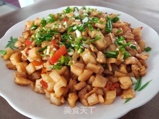 香藕鸡丁步骤8