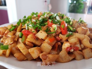 香藕鸡丁步骤9