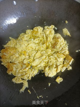葱爆鸡蛋步骤4