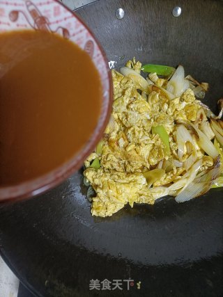 葱爆鸡蛋步骤9