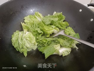 爆炒白菜步骤3