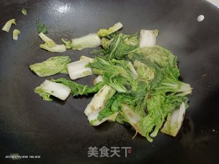 爆炒白菜步骤5