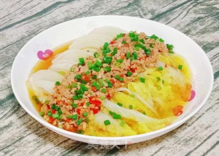 肉末蒸娃娃菜步骤15