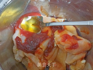 韩式辣酱鸡胸肉步骤8