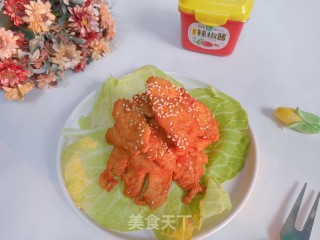 韩式辣酱鸡胸肉步骤14
