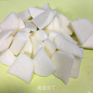 油渣炒凉薯步骤1