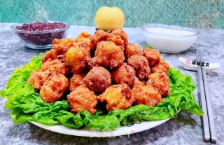 香酥豆腐猪肉丸步骤14