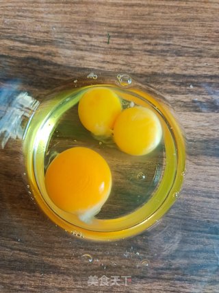 青菜鸡蛋炒馒头步骤2
