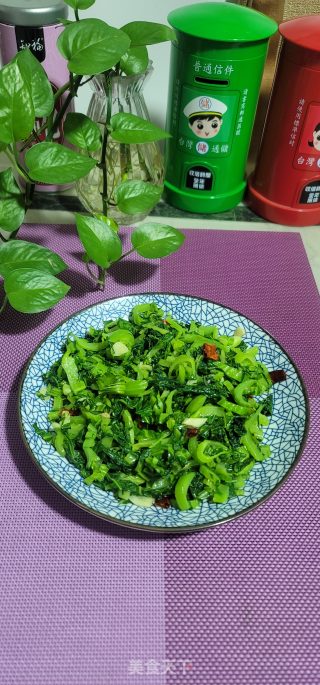辣炒芥菜步骤8