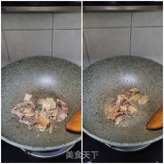 腊肉黑木耳炒大葱步骤2 腊肉黑木耳炒大葱步骤2