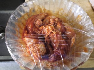 奥尔良鸡腿盖饭步骤5