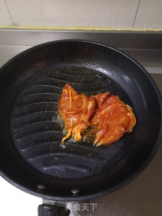 奥尔良鸡腿盖饭步骤6