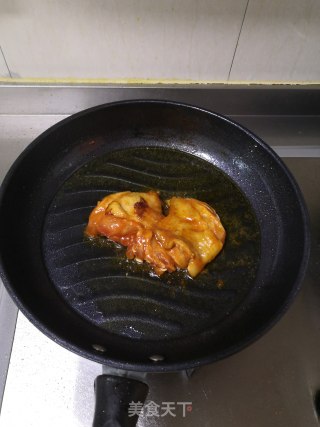 奥尔良鸡腿盖饭步骤7