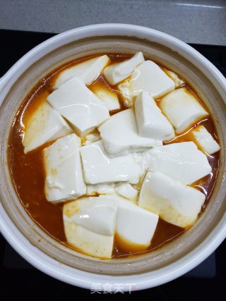 辣白菜豆腐煲步骤14