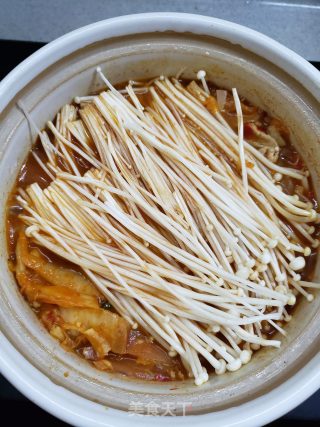 辣白菜豆腐煲步骤13