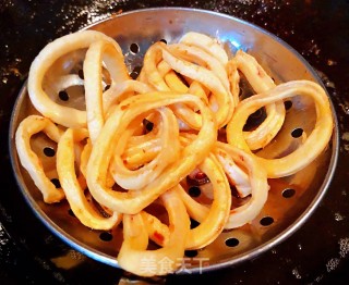 香辣土豆鱿鱼圈步骤5