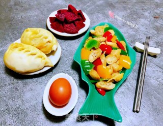 彩椒炒肥肠步骤15
