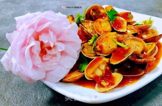 蒜蓉辣炒花甲步骤12