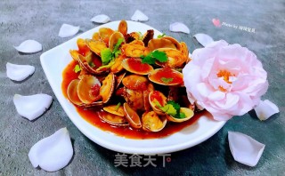 蒜蓉辣炒花甲步骤14
