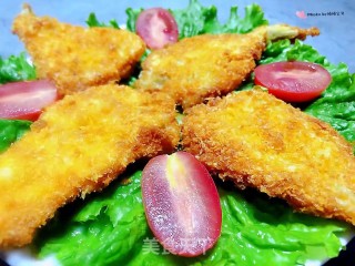 香酥蝴蝶黄花鱼步骤14