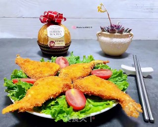 香酥蝴蝶黄花鱼步骤15