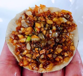 蚝油蒜蓉烤香菇步骤8