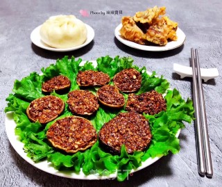 蚝油蒜蓉烤香菇步骤13