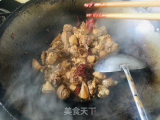 鸡肉炖土豆粉条步骤5