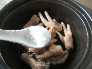 蛋饺大白菜鸡爪煲步骤9 蛋饺大白菜鸡爪煲步骤9