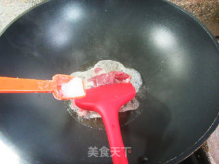 猪肉咸菜炒蘑菇步骤4 猪肉咸菜炒蘑菇步骤4