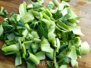 山药青菜炒黑木耳步骤1