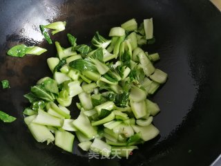 山药青菜炒黑木耳步骤4